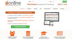 Desktop Screenshot of programaformacioncontinua.com